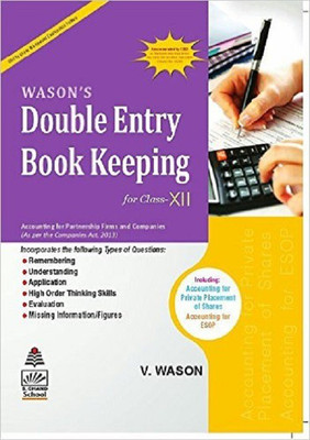 Double Entry Book Keeping Issued in March 2016 ( Incorporating all Changes ) (Latest Revised Edition March 2016(English, Paperback, : V.Wason)