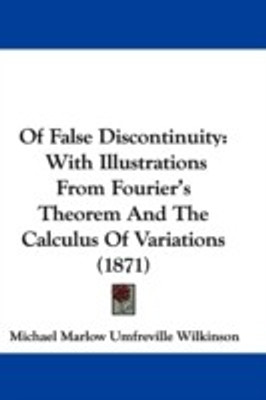 Of False Discontinuity(English, Paperback, Wilkinson Michael Marlow Umfreville)