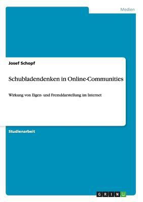 Schubladendenken in Online-Communities(German, Paperback, Schopf Josef)