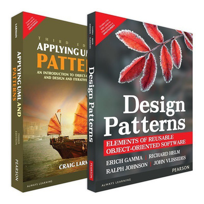 2 Books Combo of Design Patterns by Larman & Gamma Combo Edition(English, Paperback, Larman, Gamma)