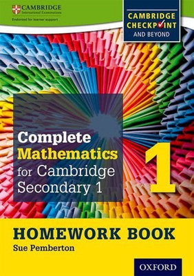 Oxford International Maths for Cambridge Secondary 1 Homework Book 1(English, Paperback, Sue Pemberton)