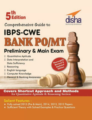 Comprehensive Guide to IBPS-CWE Bank PO/ MT Prelim + Main Exam (5th Edition) 5 Edition(English, Paperback, Disha Experts)