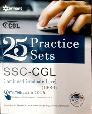 25 Pratice Sets SSC-CGL Tier-1 Online Exam 2016(English, Paperback, ARIHANT EXPERT TEAM)