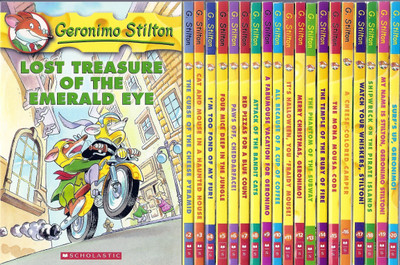 Geronimo Stilton Complete Collection 58 Titles Plus 2 Special Editions Free Paperback(English, Paperback, Geronimo Stilton)
