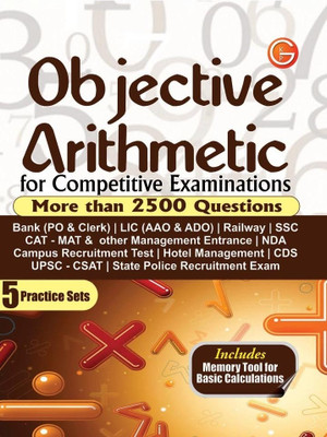 Objective Arithmetic for Competitive Examinations 4 Edition(English, Paperback, unknown)