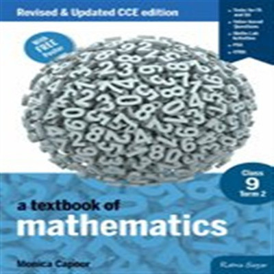 A Textbook Of Mathematics For Class 9 Term 2 Pb(English, Paperback, Monica Capoor)