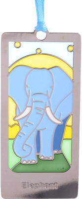 

Temple Trees Elephant Metal Bookmark Bookmark(General, Multicolor)