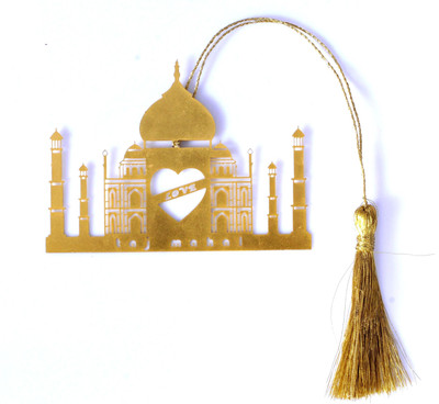 

Tepara Tajmahal Metal Bookmark(Love, Golden)