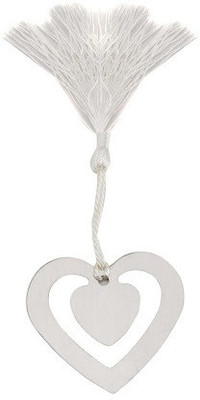 

Babies BLoom Love Story Heart Shaped Metal Bookmark(Heart Shaped, Multicolor)