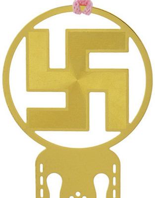 

Temple Trees Swastik Metal Bookmark Bookmark(General, Gold Plated)