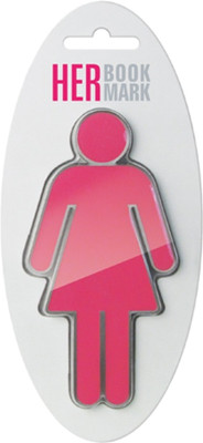 

If by Chitra Her Keyring Regular Bookmark(Funky, Pink)