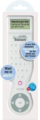 

If by Chitra Electronic Dictionary - (Uk) Digital Bookmark(Funky, White)
