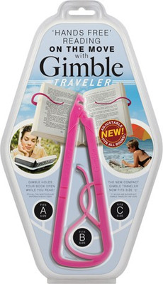 

If by Chitra Gimble Traveler Regular Bookmark(Funky, Pink)