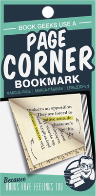 

That Company Called If Page Corners - Geeks Paper Bookmark(Funky, Multicolor)