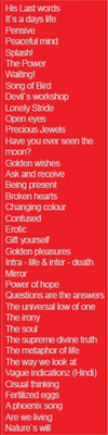 

Poet's Choice PCB39 Paperback Bookmark(Unique, Multicolor)