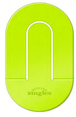 

If by Chitra End Singles Metal Clip Bookmark(Funky, Green)