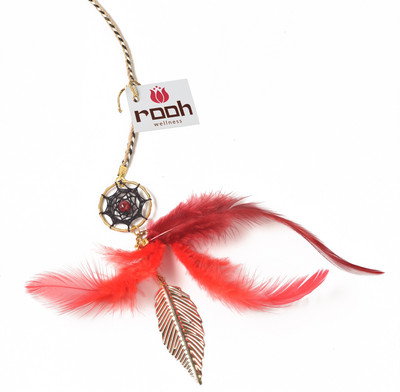 

Rooh Wellness DCBOOK_Dream_Catcher_By_Rooh_Book_Mark PaperBack Bookmark(Handcrafted, Gold, Maroon)