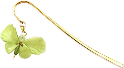 Kanhai Dainty Butterfly Metal Clip Bookmark(Nature, Green) Kanhai Dainty Butterfly Metal Clip Bookmark(Nature, Green)