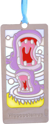 

Temple Trees Hippopotamus Metal Bookmark Bookmark(General, Multicolor)