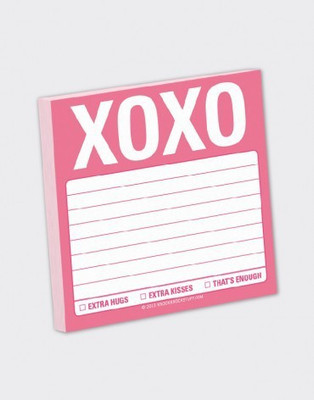 

Mufubu XOXO Sticky Paperback Bookmark(Funky, Multicolor)