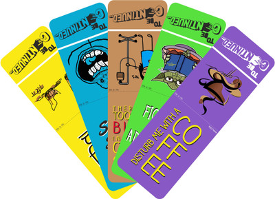 

To Be Continued Pack of 5 Laminated Paper Bookmark(Colorfull, Yellow)