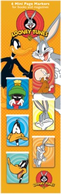 

That Company Called if Wb Mini Page Markers (DC) - Bugs and Daffy Magnetic Bookmark(Retro Cartoon Characters, Multicolor)