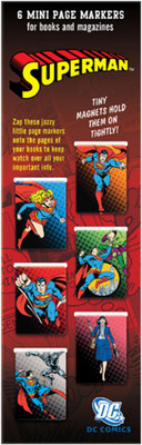 

That Company Called if 92501 Wb Mini Page Markers (Dc) Bookmark(Superman, Multicolour)