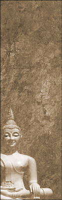 NAZARIYA BUDDHA Paper Bookmark(Religious, Brown)