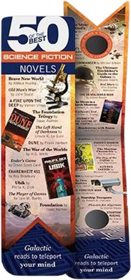 

If by Chitra 50 Of The Best Books Bookmark - Science Fiction Paper Bookmark Bookmark(Readers Delight, Multicolor)
