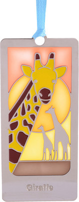 Temple Trees Giraffe Metal Bookmark Bookmark(General, Multicolor)
