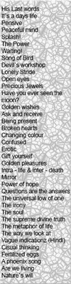 

Poet's Choice PCB34 Paperback Bookmark(Unique, Multicolor)