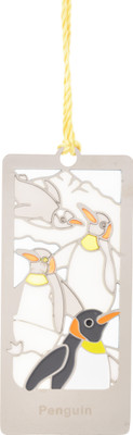 

TEMPLE TREES SMALL PENGUIN Metal Bookmark(Animal, Multicolor)