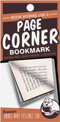 

That Company called IF Page Corners - Worms Bookmark Bookmark(Funky, Multicolor)