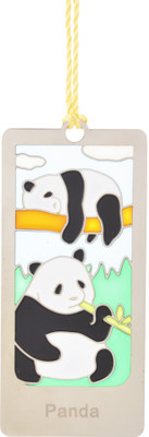 TEMPLE TREES PANDA Metal Bookmark(Animal, Multicolor)