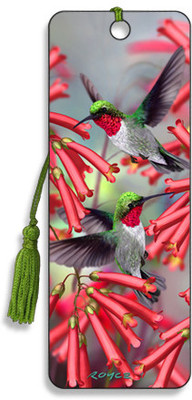 Om Book Shop Humming Birds 3D Bookmark(General, Multicolor) available at flipkart for Rs.110