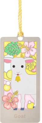 

TEMPLE TREES GOAT Metal Bookmark(Animal, Multicolor)