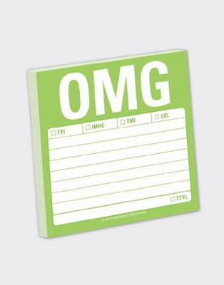 

Mufubu OMG Sticky Paperback Bookmark(Funky, Multicolor)