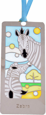 Temple Trees Zebra Metal Bookmark Bookmark(General, Multicolor)