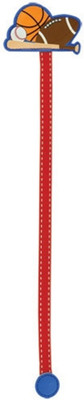 

Stephen Joseph Inc Sports Polyster Clip Bookmark(Sports, Multicolor)