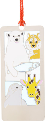 

TEMPLE TREES ASSORTED ANIMAL 1 Metal Bookmark(Animal, Multicolor)
