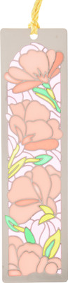 

TEMPLE TREES LILY Metal Bookmark(Flower, Multicolor)