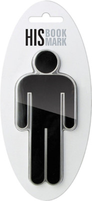 

If by Chitra His Keyring Regular Bookmark(Funky, Black)