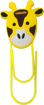

Gayatri Creations GIRAFE METAL CLIP Bookmark(ANIMAL, Yellow)