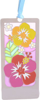 

Temple Trees Flowers Red Yellow Metal Bookmark Bookmark(General, Multicolor)