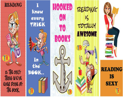 

Thoughtroad Reading Is Sexy Paper Bookmark(Humour, Multicolour)