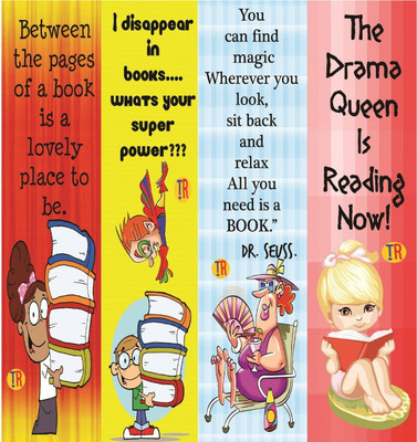 

Thoughtroad I Disappear In Books Paper Bookmark(Humour, Multicolor)