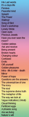 

Poet's Choice PCB67 Paperback Bookmark(Unique, Multicolor)