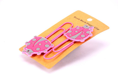 

Enwraps Big Ladybird 4 pcs Metal Clip Bookmark(Cartoon, Multicolor)