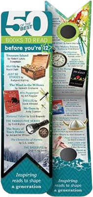 

If by Chitra 50 Of The Best Books Bookmark - Before You're 12 Paper Bookmark Bookmark(Readers Delight, Multicolor)