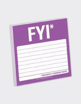 

Mufubu FYI Sticky Paperback Bookmark(Funky, Multicolor)